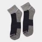 Men's Socks (Pack of 3), चारकोल, small