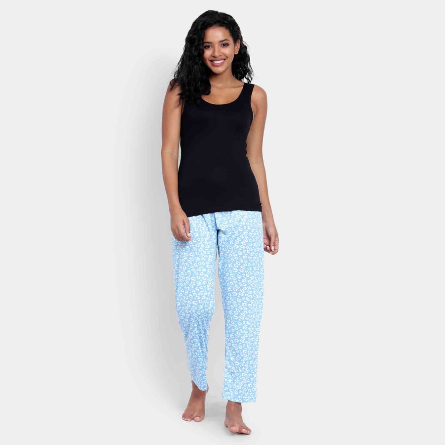 Printed Pyjama, Light Blue, large image number null