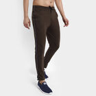 Solid Basic Track Pants, Olive, small image number null