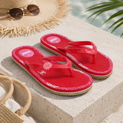 Women's Pink Flip-Flops Slippers