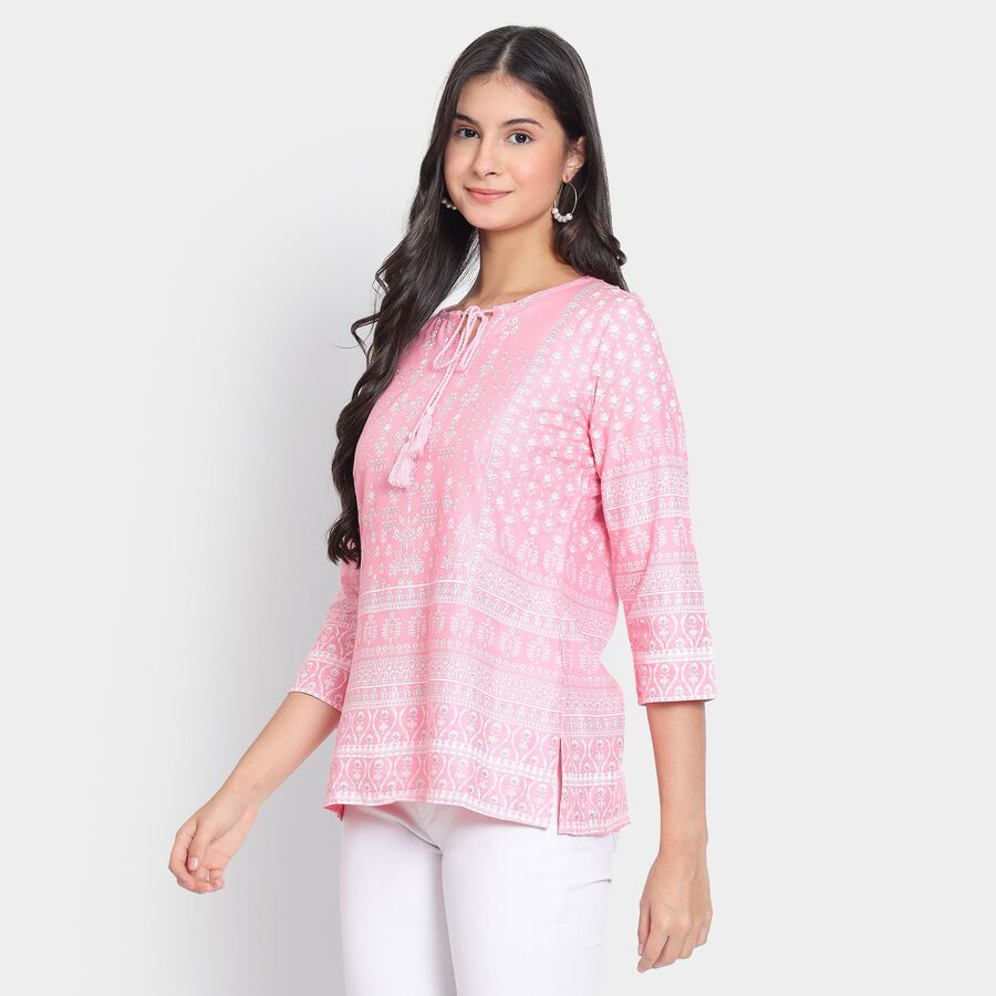 Ladies' Kurti, Pink, large image number null