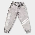 Boys' 100% Cotton Jeans, Light Grey, small image number null