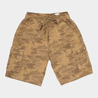 Boys Cotton Bermuda, Brown, small image number null