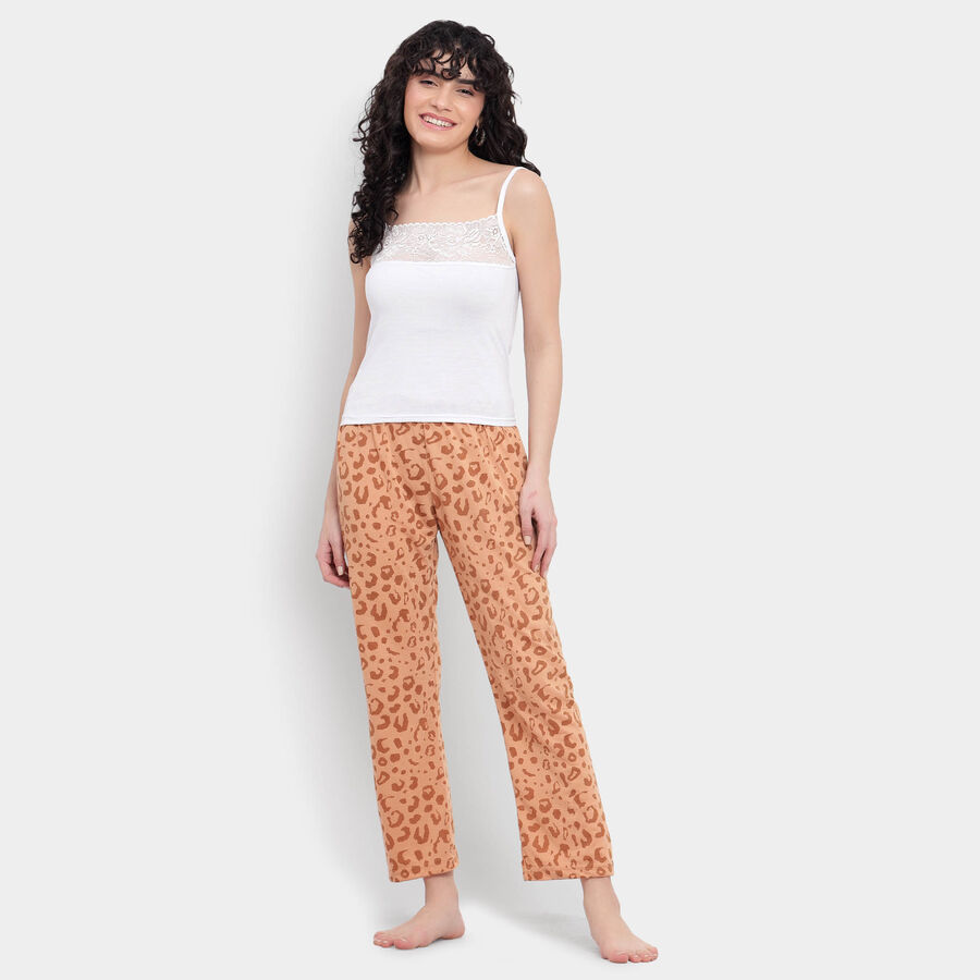 All Over Print Pyjama, भूरा, large image number null