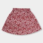 Girls' Skirt , Wine, small image number null
