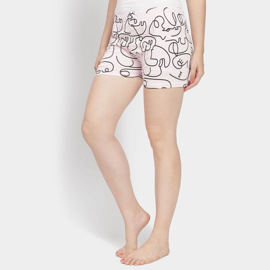 Ladies' Shorts, हल्का गुलाबी, large image number null