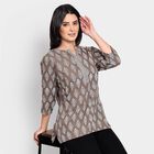 Ladies' Kurti , भूरा, small image number null