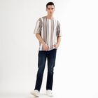 Men's Dark Indigo Skinny Fit Stretchable Jeans, गहरा नीला, small image number null