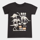 Boys' 100% Cotton Half Sleeves T-Shirt , काला, small image number null