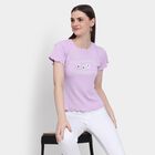 Ladies' Round Neck T-Shirt, Lilac, small image number null