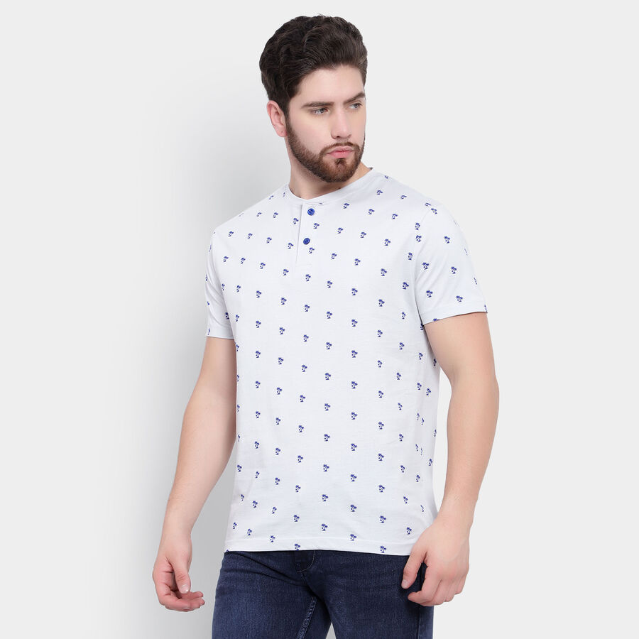 Henley T-Shirt, Light Grey, large image number null