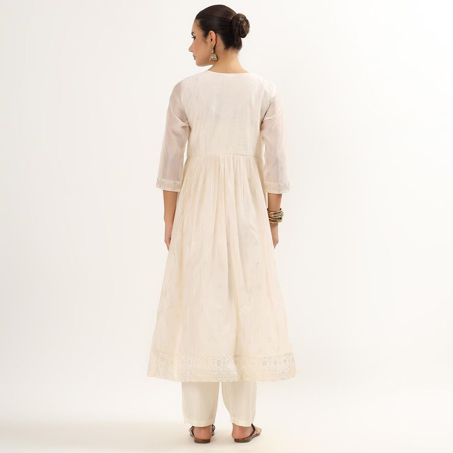 Ladies' Kurta, ऑफ व्हाइट, large image number null