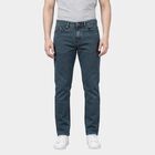 Men's Light Grey Slim Fit Stretchable Jeans, Light Grey, small