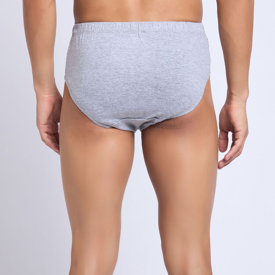 Men's 100% Cotton Trunks, Black, large image number null