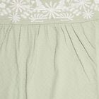 Girls' 100% Cotton T-Shirt, हल्का हरा, small image number null