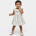 Infants' Frock, ऑफ व्हाइट, small