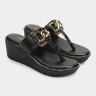 Ladies' Sandal, काला, small image number null