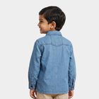 Boys Light Blue Casual Shirt, Light Blue, small
