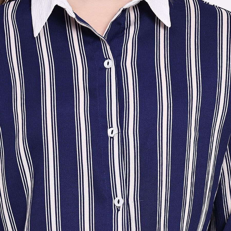 Ladies' Shirt, Navy Blue, large image number null