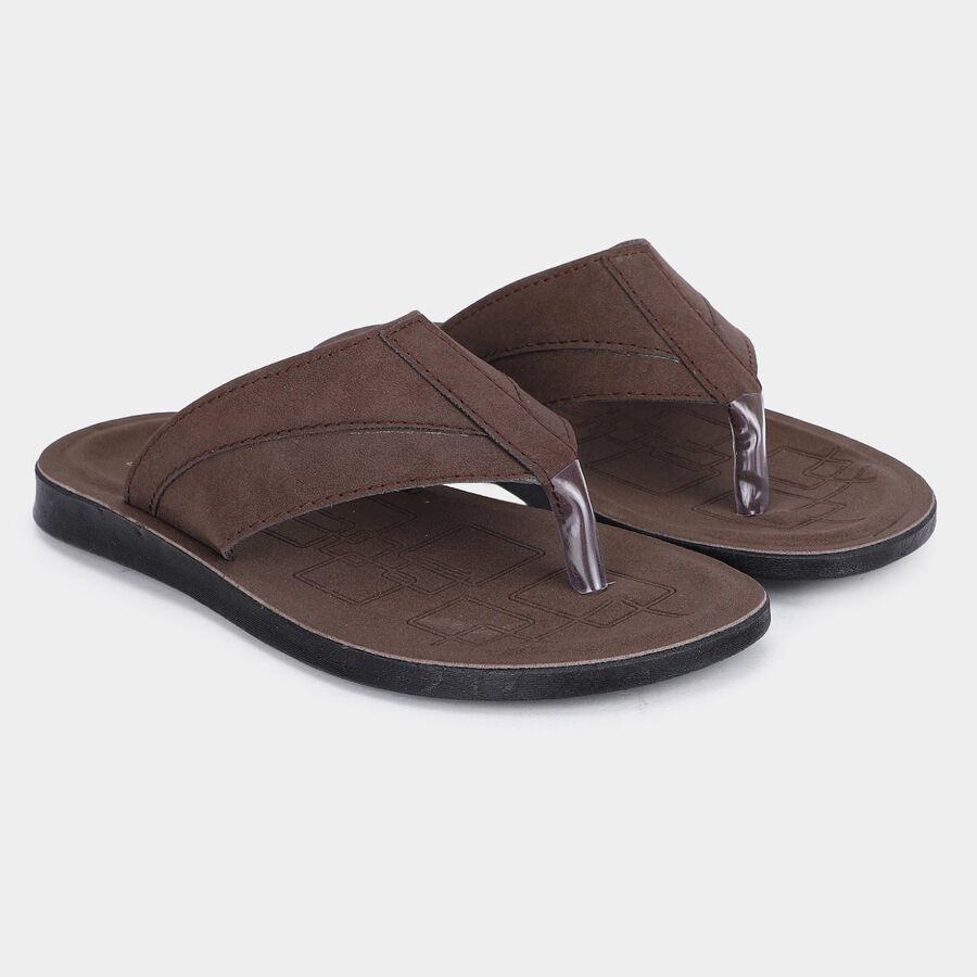 Men's Sandal, Brown, large