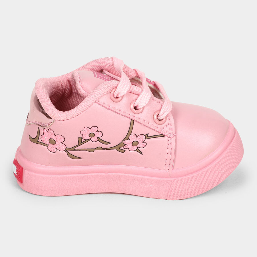 Girls' Shoes, Peach, large image number null