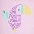 Infants' Soft Pink Cotton Round Neck Sleeveless Vest, Lilac, small image number null
