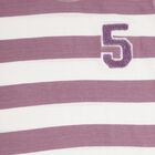 Boys' 100% Cotton Half Sleeves T-Shirt , लाइलेक, small image number null