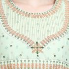 Ladies' 100% Cotton Kurta , एक्वा, small image number null
