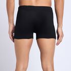Men's 100% Cotton Trunks, काला, small image number null