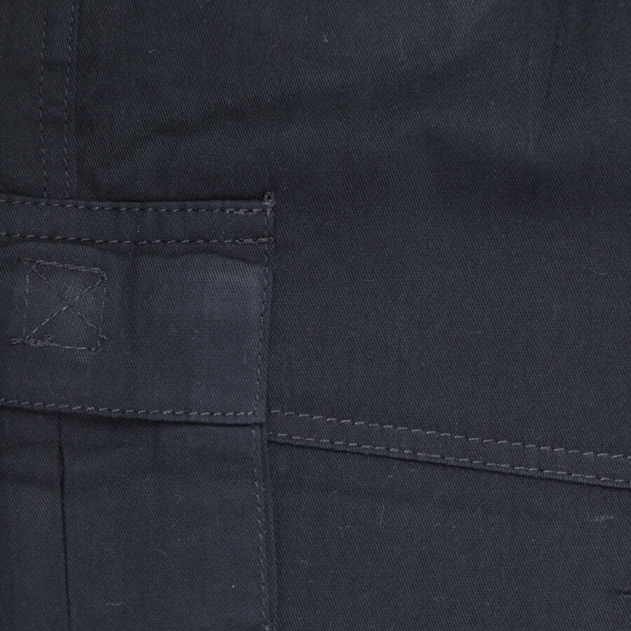 Infants Cotton Solid Trousers, Navy Blue, large image number null