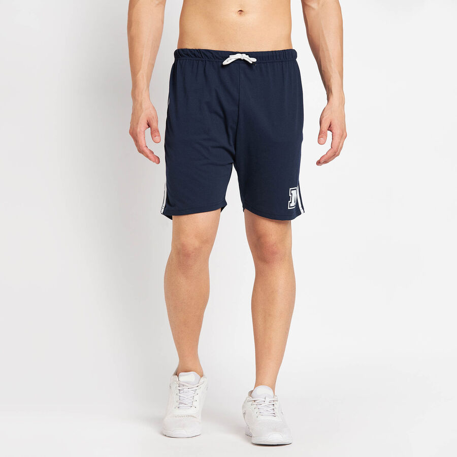Cut & Sew Bermuda, नेवी ब्लू, large image number null
