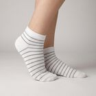 Women's Assorted Regular Fit Patterned Ankle Pack of 3 Socks, Assorted, small