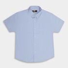 Boys' 100% Cotton Casual Shirt, हल्का नीला, small image number null