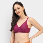 Ladies' Bra , वाइन, small image number null