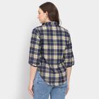 Ladies' Shirt, नेवी ब्लू, small image number null