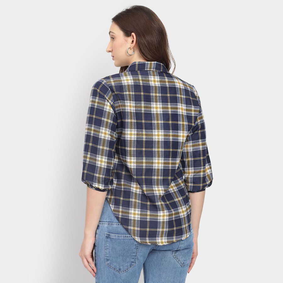 Ladies' Shirt, नेवी ब्लू, large image number null