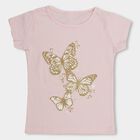 Girls' 100% Cotton T-Shirt , Light Pink, small image number null