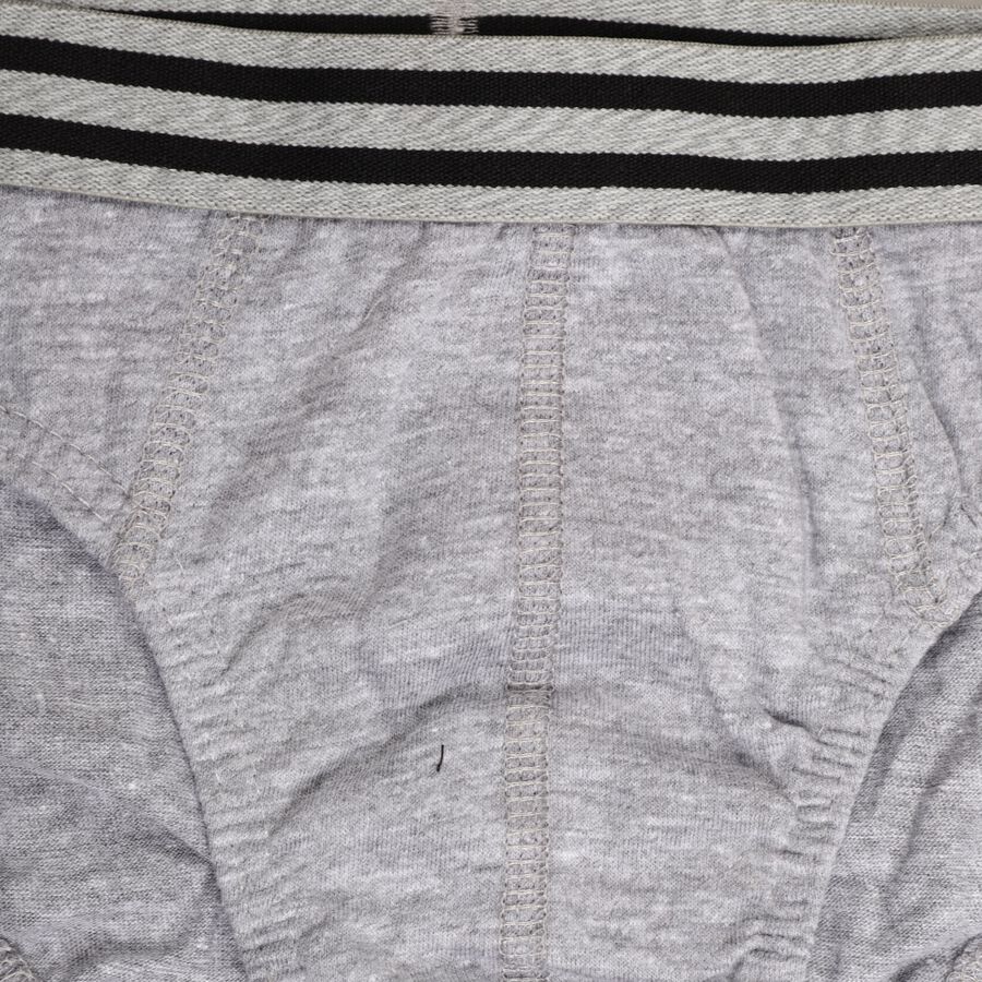 Boys' Brief, मिश्रित मध्यम ग्रे, large image number null