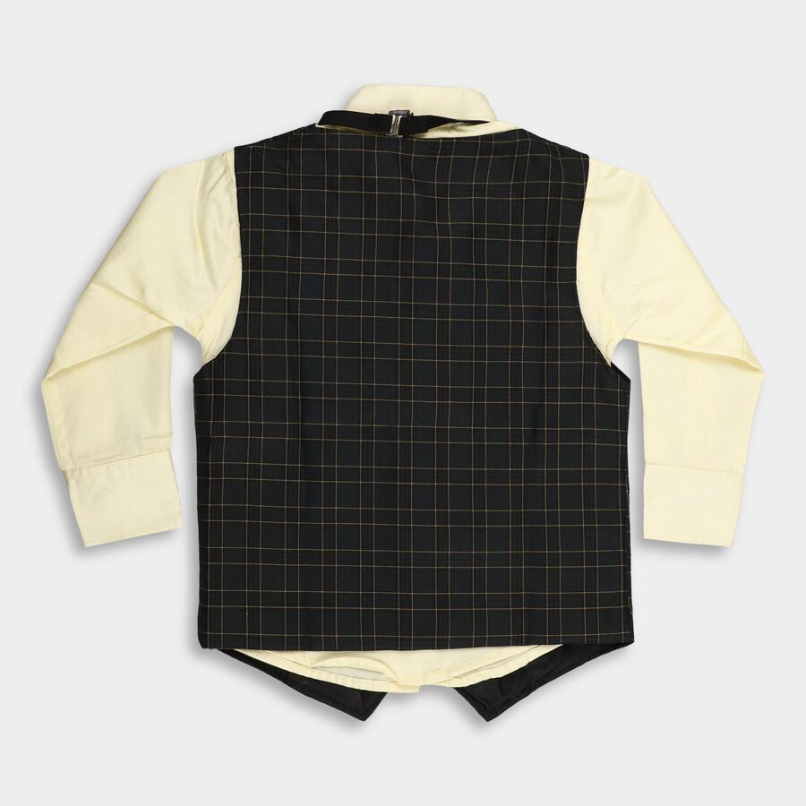 Boys' 100% Cotton Casual Shirt, Olive, large image number null