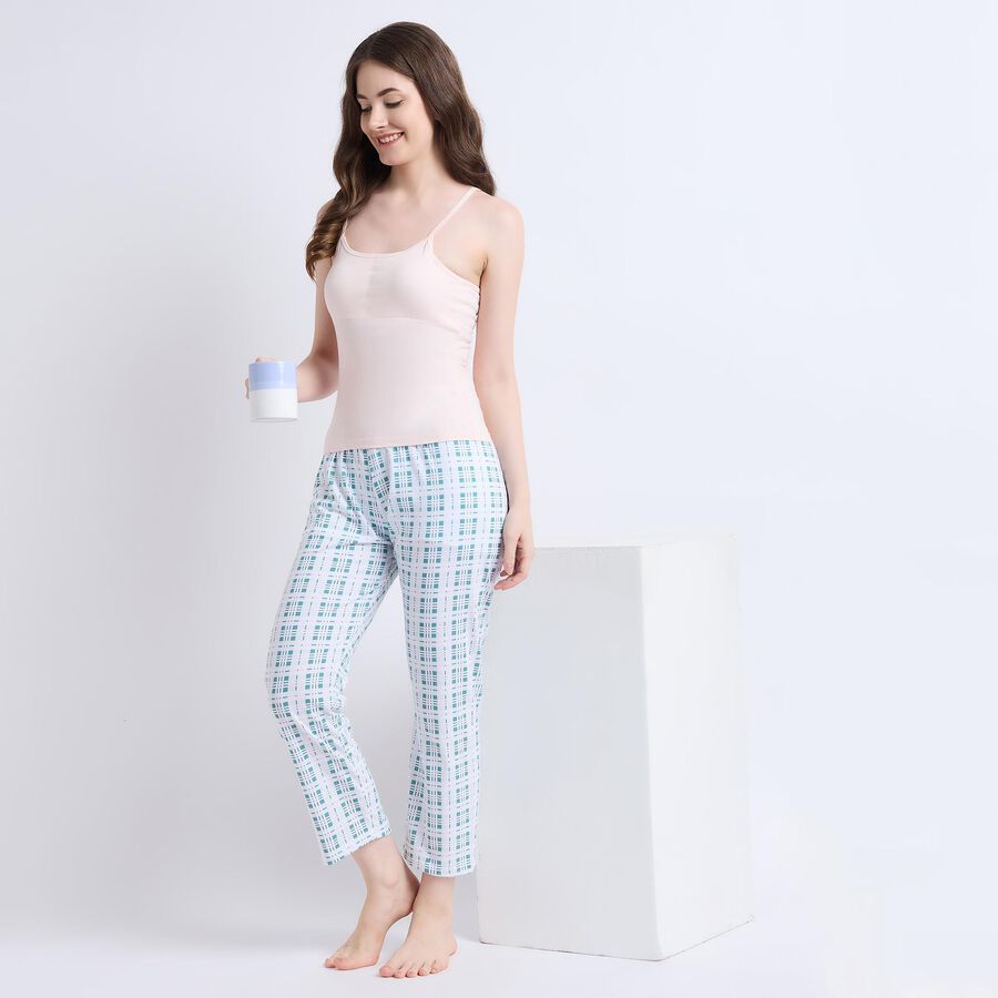 Ladies' Pyjama , गहरा हरा, large image number null