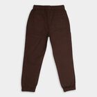 Boys'100% Cotton Trousers, Brown, small image number null