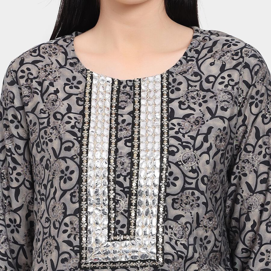 Ladies' Ethnic Set, काला, large image number null