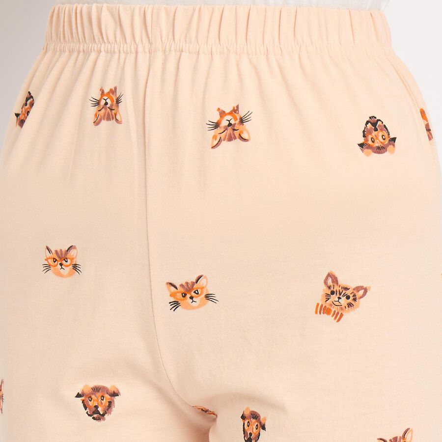 Ladies' Pyjama , पीच, large image number null