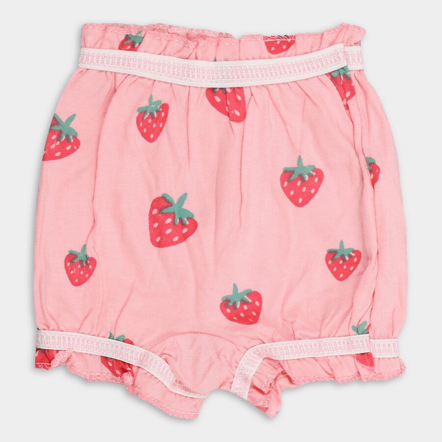 Infants 100% Cotton Bloomer , Pink, large