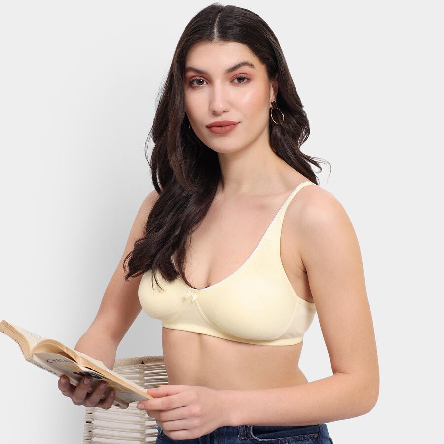 Ladies' Bra, Yellow, large image number null