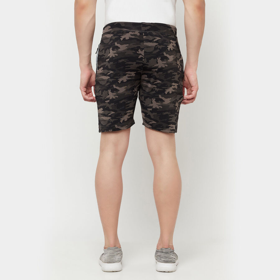 Printed Active Bermuda, Brown, large image number null