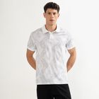 Men's 100% Cotton Collared Half Sleeves T-Shirt , Light Grey, small image number null