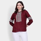 Ladies' Top , Wine, small image number null