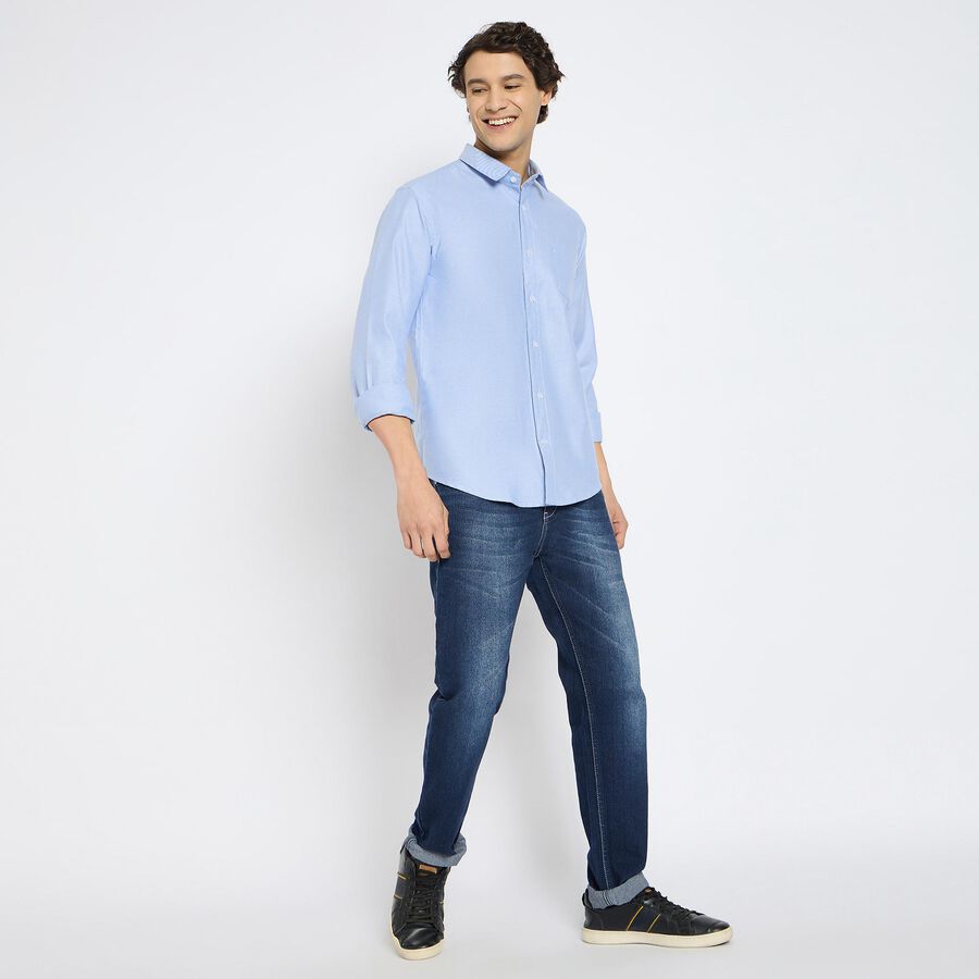 Men's Casual Shirt, हल्का नीला, large image number null