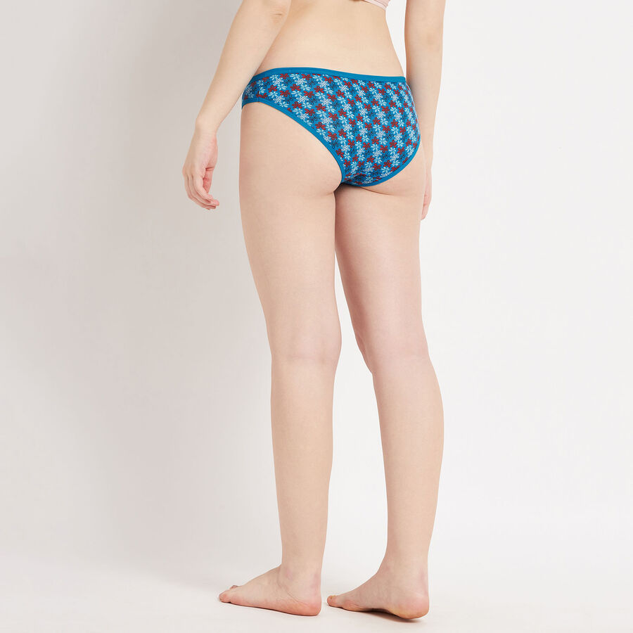 Cotton Printed Panty, Light Blue, large image number null